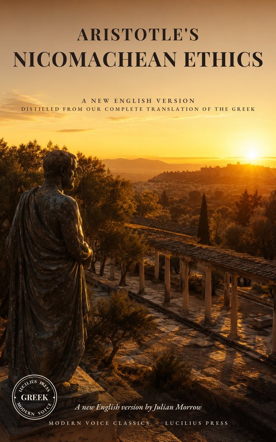 Aristotle's Nicomachean Ethics cover